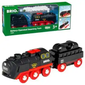 Holzeisenbahn elektrische Lok Brio World 33884 mit Wassertank