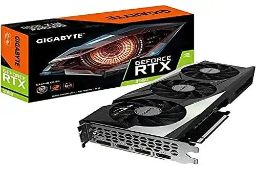 GeForce RTX 3050 von Gigabyte mit 8GB Gaming OC GV-N3050GAMING