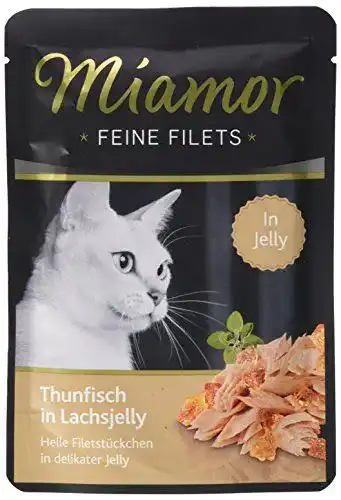 Miamor Katzenfutter Feine Filets in Jelly Thunfisch 24x100g