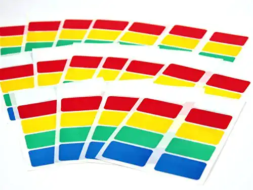 Selbstklebende Gefrieretiketten von K&B Vertrieb im 5er Pack