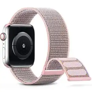 Jiamus Nylon Solo Loop Armband für Apple Watch Modelle