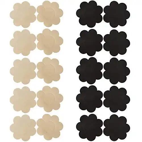 Nippelabdeckungen von Creamlin – 10 Paar in verschiedenen Designs