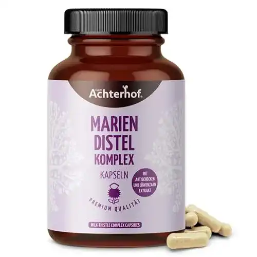 Mariendistel-Kapseln vom Achterhof – 180 Kapseln