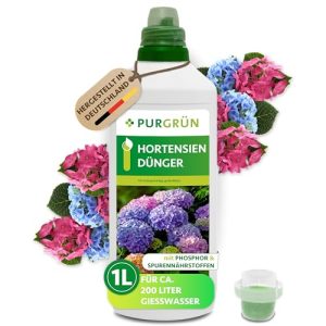 Hortensiendünger Purgrün 1 Liter Schnelle Wirkung und zuverlässige Pflege