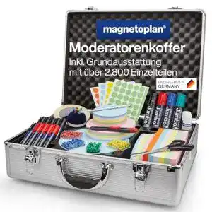 Moderationskoffer von Magnetoplan mit 2800 Teilen