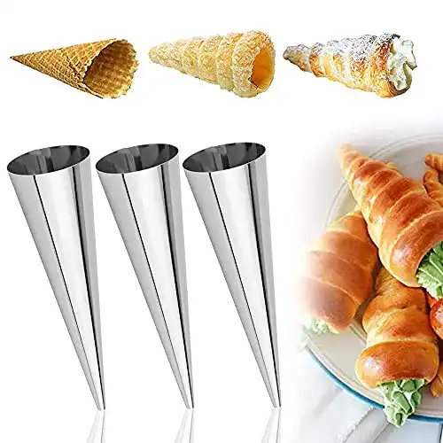 Schillerlockenformen ZDNT 12 Stück für Cannoli und Gebäck