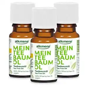 Alkmene Teebaumöl gegen Pickel, 3er Pack (3 x 10 ml)