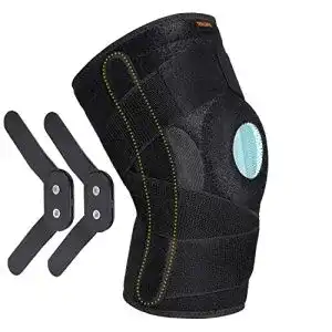 Kniebandage mit Gelenk von Thx4COPPER – Knieorthese für Stabilität und Unterstützung