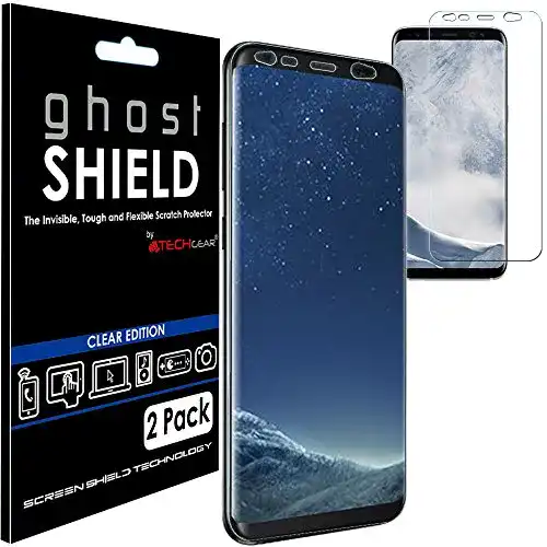 Samsung Galaxy S8 Schutzfolie TECHGEAR 2 Stück Displayschutz