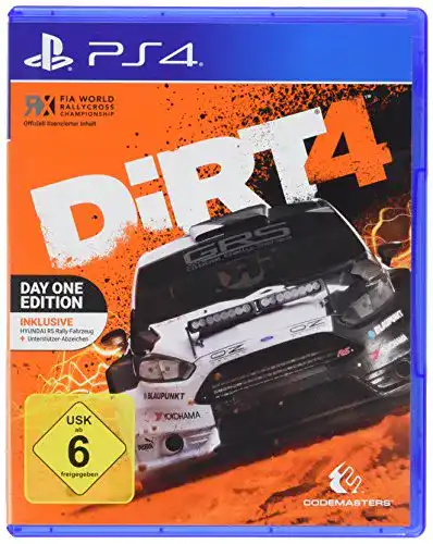 Rennspiel PS4 DiRT 4 Day One Edition von Koch Media