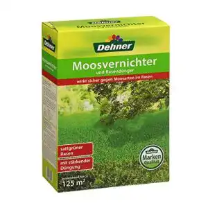 Dehner Moosvernichter und Rasendünger, 5 kg für ca. 125 qm