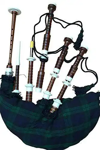Dudelsack McWilliams Professionelle Schottische Highland Bagpipe mit Zubehör