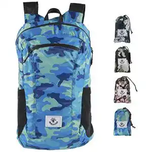 Faltbarer Rucksack 4Monster – Ultra leichter Unisex Tagesrucksack