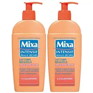 Mixa Body Intensive Hautpflegemilch für trockene Haut, 250 ml, 2 Stück