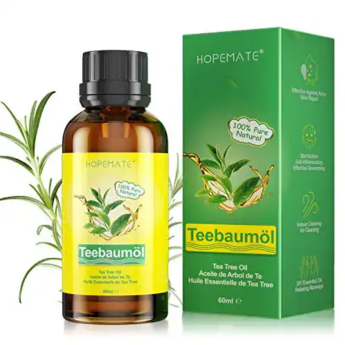 Teebaumöl von Hopemate 100% rein, 60 ml für vielseitige Anwendungen