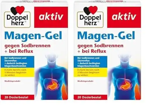 Magen-Gel Doppelherz Medizinprodukt gegen Sodbrennen und Reflux