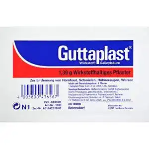Warzenpflaster GUTTAPLAST 6 x 9 cm – 1 Stück für Hautbehandlungen