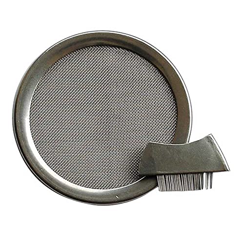 Räuchersieb Berk Edelstahl mit 6 cm Durchmesser und Bürstchen