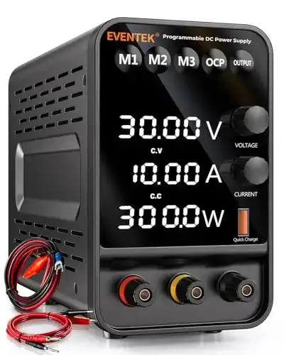 Labornetzgerät Eventek 30V 10A programmierbar