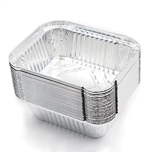 Aluschalen Fuxunamz Grill Tropfschalen Grillschale Auflaufform 25 Stück