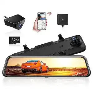 Rückspiegel-Dashcam WOLFBOX G840H 12″ 2.5K mit HD-Display