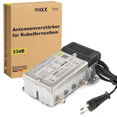 Hausanschlussverstärker Maxx.onLine für Kabel- und Antennensignale