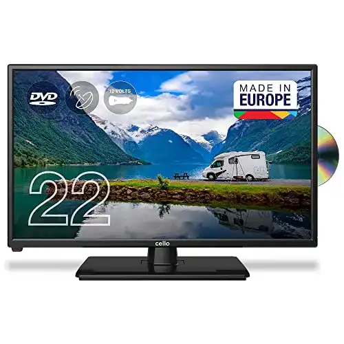 Camping Fernseher Cello 12 Volt C2220FMTRDE 22 Zoll
