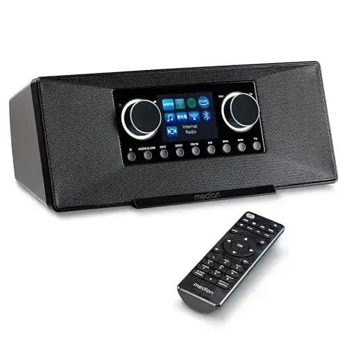 Dab-radio mit Fernbedienung Medion P85333 und DAB+ Empfang