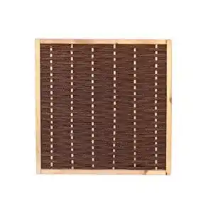 Weidenzaun Mia 120×120 cm von bambus-discount.com