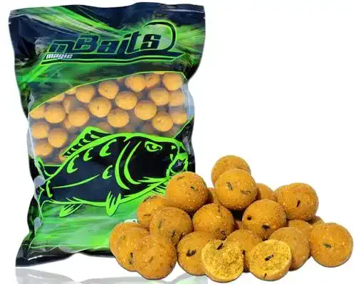 Angel-Berger Magic Baits Boilies 1 Kg mit Magic Mais, 20mm