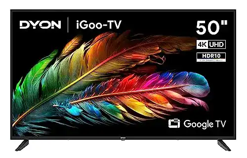 50 Zoll DYON iGoo-TV 50U mit Google TV und 4K UHD