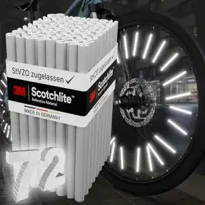 Speichenreflektor Pedaluxx mit 3M Reflexmaterial für Fahrräder