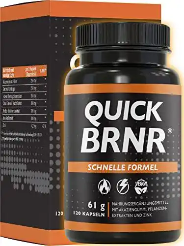 Abnehmpillen BRNR Quick mit 6-in-1 Formel für Gewichtsreduktion
