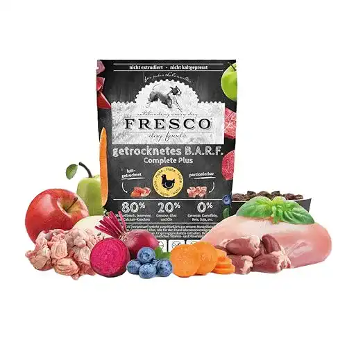 Fresco Hundefutter Trockenbarf Complete Plus Huhn 2,5kg
