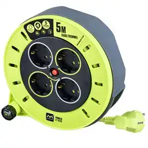 Kabeltrommel Masterplug Pro-XT mit 4 Steckdosen