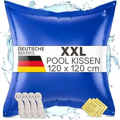 Poolkissen Bonsport XXL für Winter, Luftkissen 120 x 120 cm