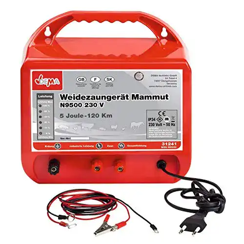 DEMA Weidezaungerät Mammut N9500 mit 230V Anschluss