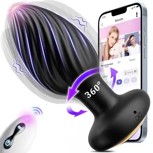 Analvibrator Contitop Analplug für Männer zur Prostata-Stimulation