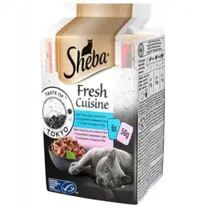 Sheba Katzenfutter Fresh Cuisine Taste of Tokyo – Thunfisch und Lachs