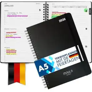 Wochenplaner Milula Studios 2026 A5 Terminplaner für Organisation