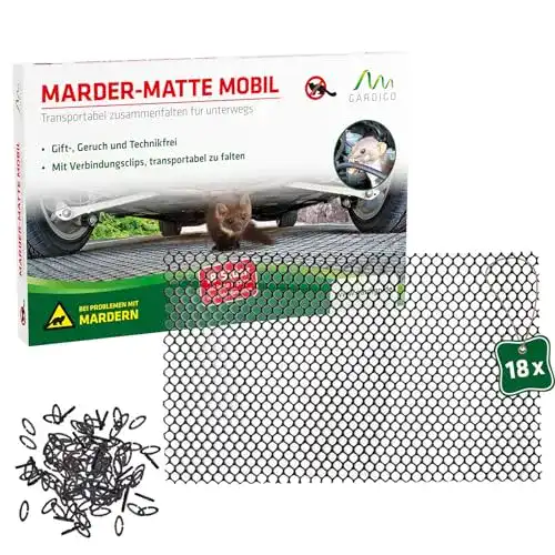 Mardergitter Gardigo Marderabwehr Mardermatte für Autos