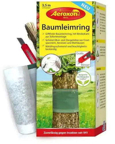 Leimring Aeroxon Baum – 1 Stück – 3,5 Meter inklusive Bindedraht