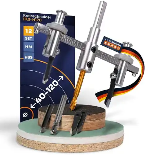 Kreisschneider Falke FKS-H 120 – Universal für Holz und Kunststoff