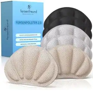 Fersenpolster Fersenfreund Premium Schuheinlagen für Fersenschutz
