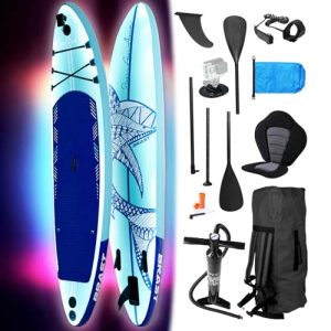 Brast SUP Board mit integrierter LED-Beleuchtung Aufblasbares Stand Up Paddling Board