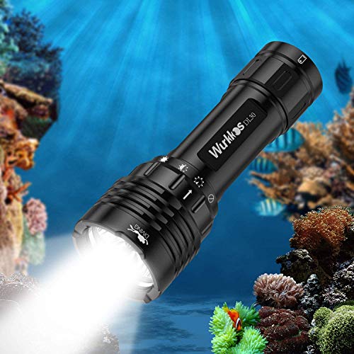 Wurkkos DL30 Tauchlampe – 3600 Lumen, IPX8 Wasserdicht, Wiederaufladbar