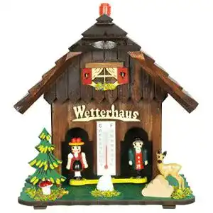 Wetterhaus Trenkle TU 73 aus dem Schwarzwald in Dunkel