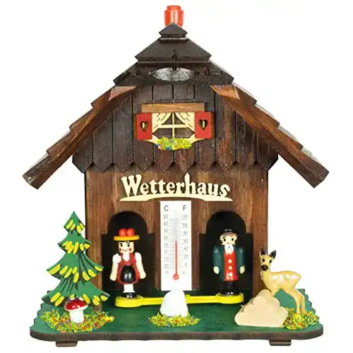 Wetterhaus Trenkle TU 73 aus dem Schwarzwald in Dunkel