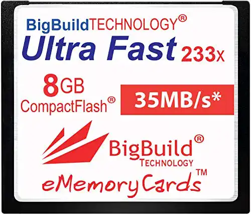 CF-Karte eMemoryCards 8GB Ultra Fast für verschiedene Kameramodelle