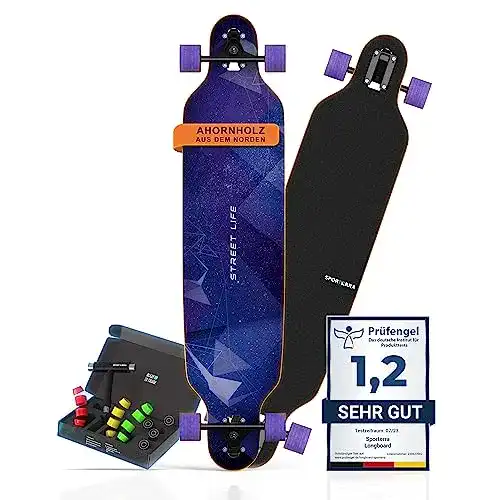 Longboard Sporterra für Erwachsene und Kinder im Vergleich